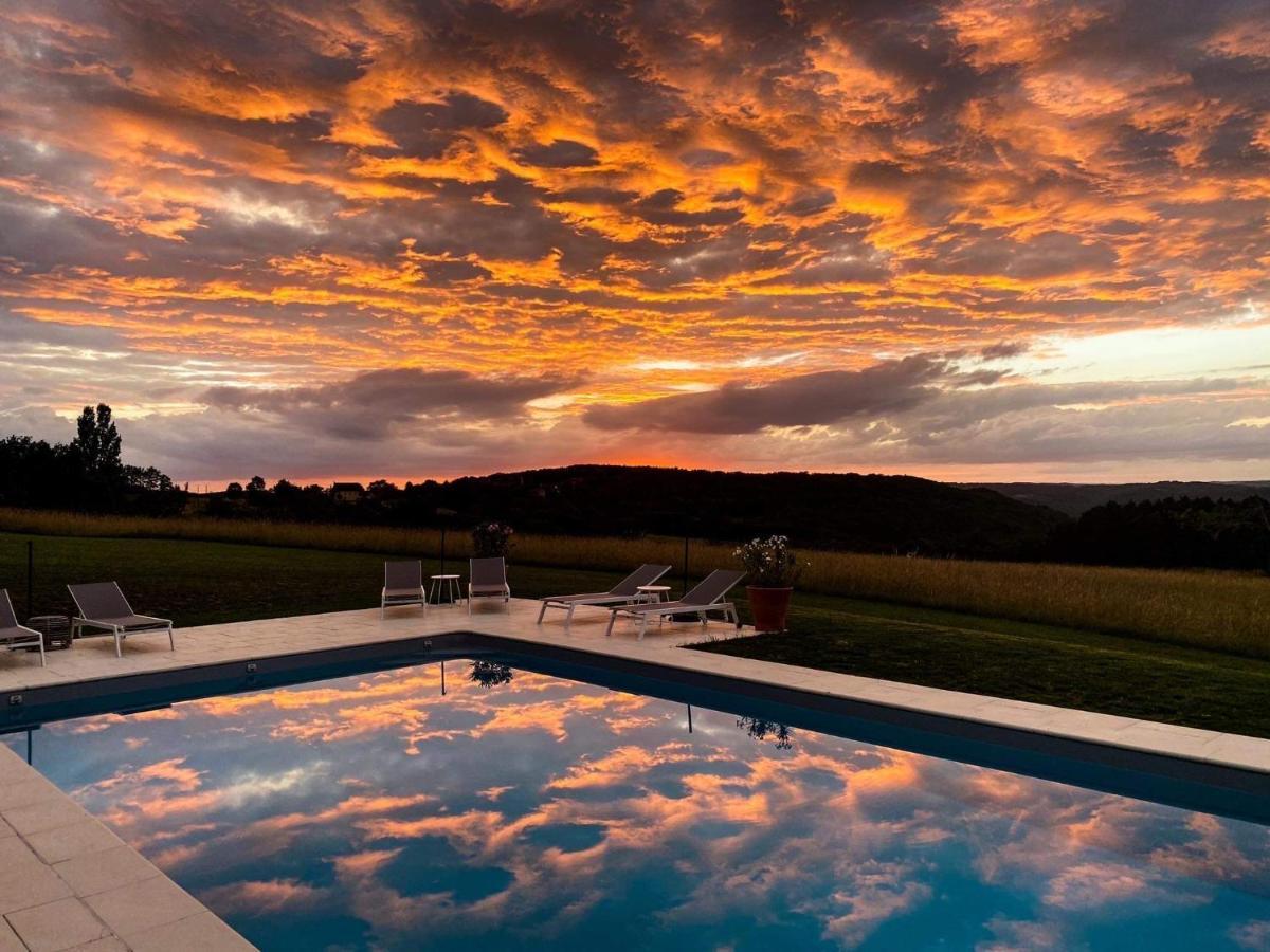 Domaine De Cazal - Gite 2 Pers Avec Piscine Au Coeur De 26 Hectares De Nature Preservee Βίλα Saint-Cyprien  Εξωτερικό φωτογραφία